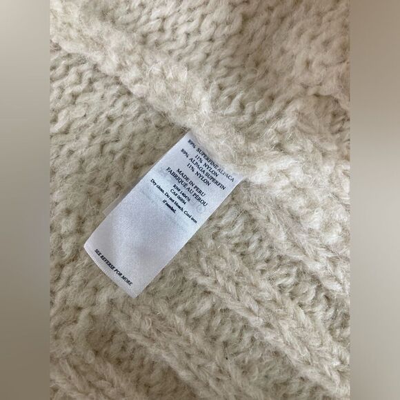 Faherty Stella Alpaca Cardigan M - Picture 6 of 6